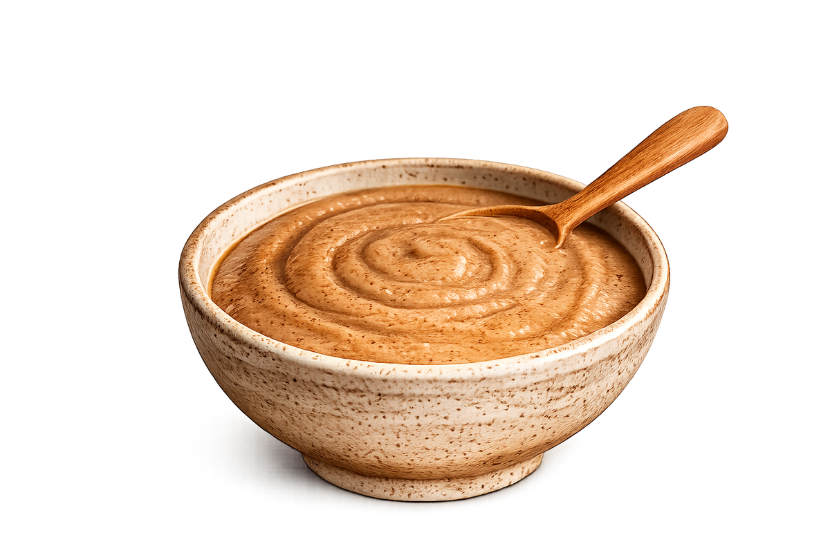 Bowl of prepared Tom Brown cereal